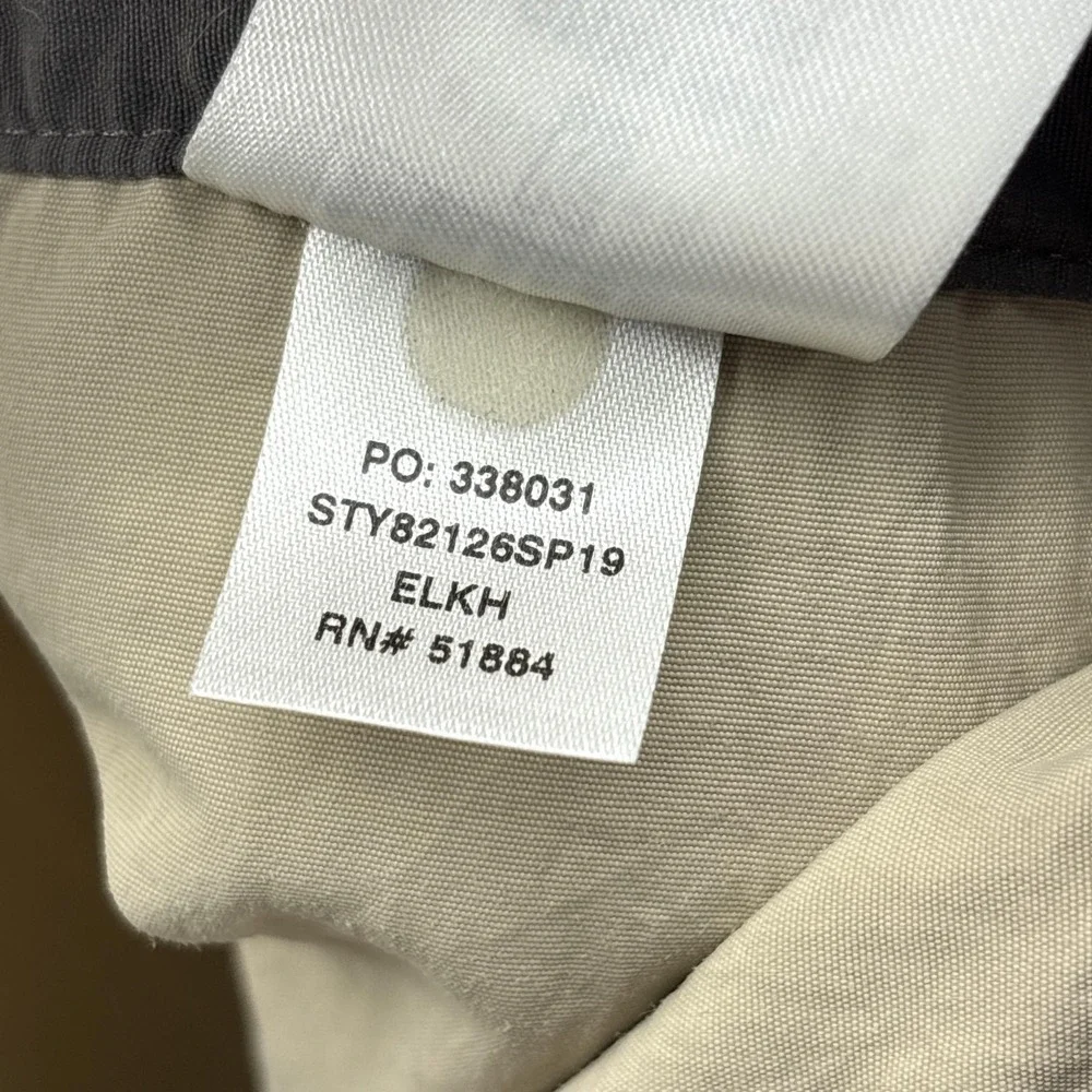 Patagonia Shorts Mens XL 38 Beige Cargo Nylon Quick Dry‎ Hiking Travel Sandy 8